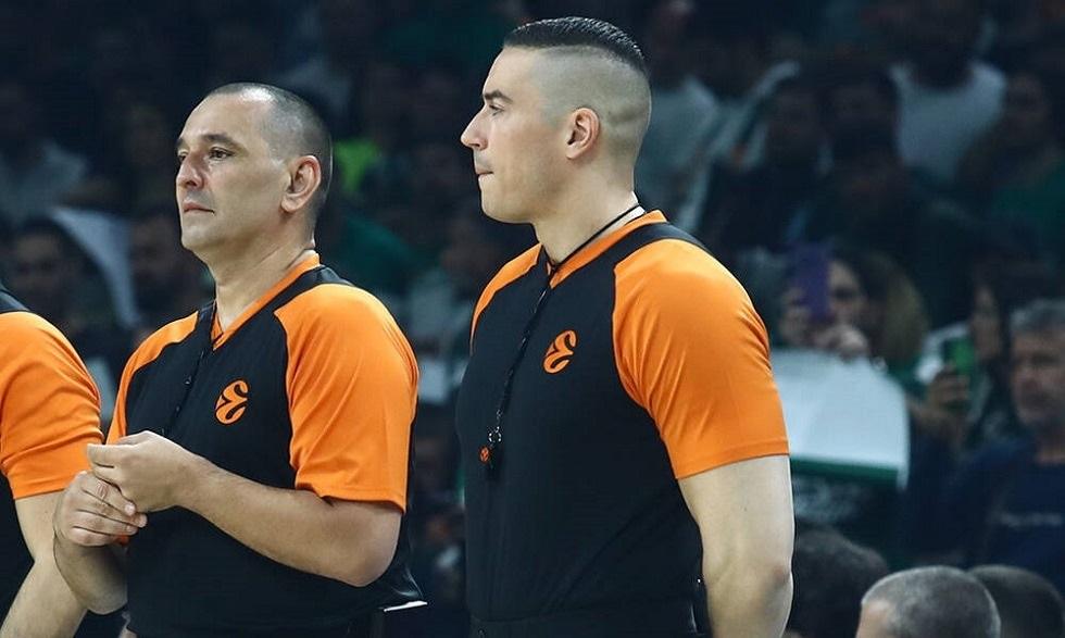 Διαιτητές του Final Four: Μεντί Ντιφαλά και Ίλια Μπελόσεβιτς στις επιλογές της Euroleague