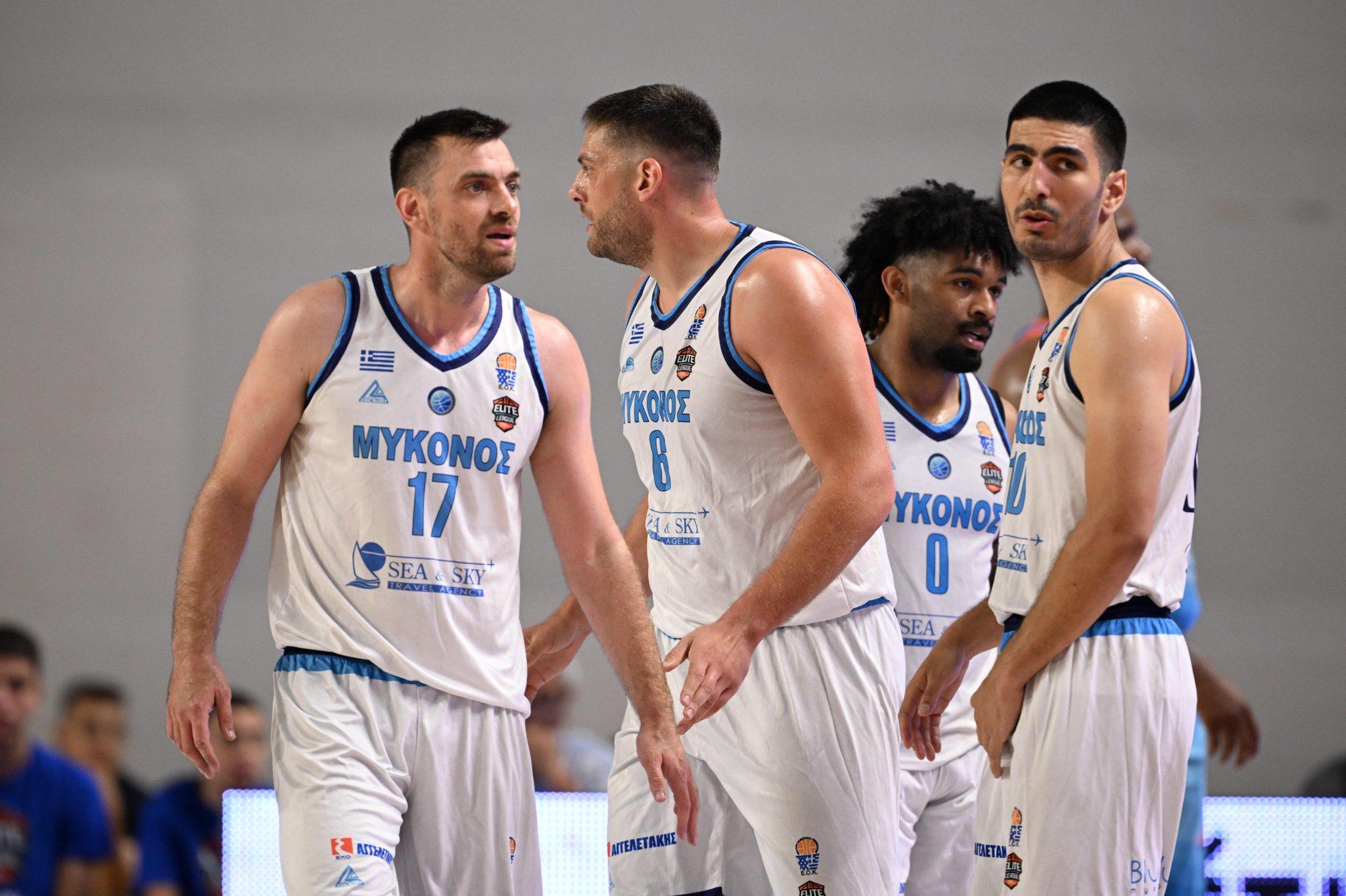 Μύκονος – Μεγαρίδα 86-76: Ιστορική άνοδος στη GBL για τους νησιώτες