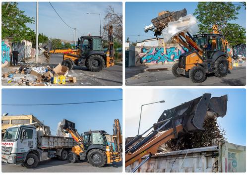 Δράση αποκομιδής ογκωδών αντικειμένων και μπαζών στη δημοτική ενότητα Αγ. Ι. Ρέντη