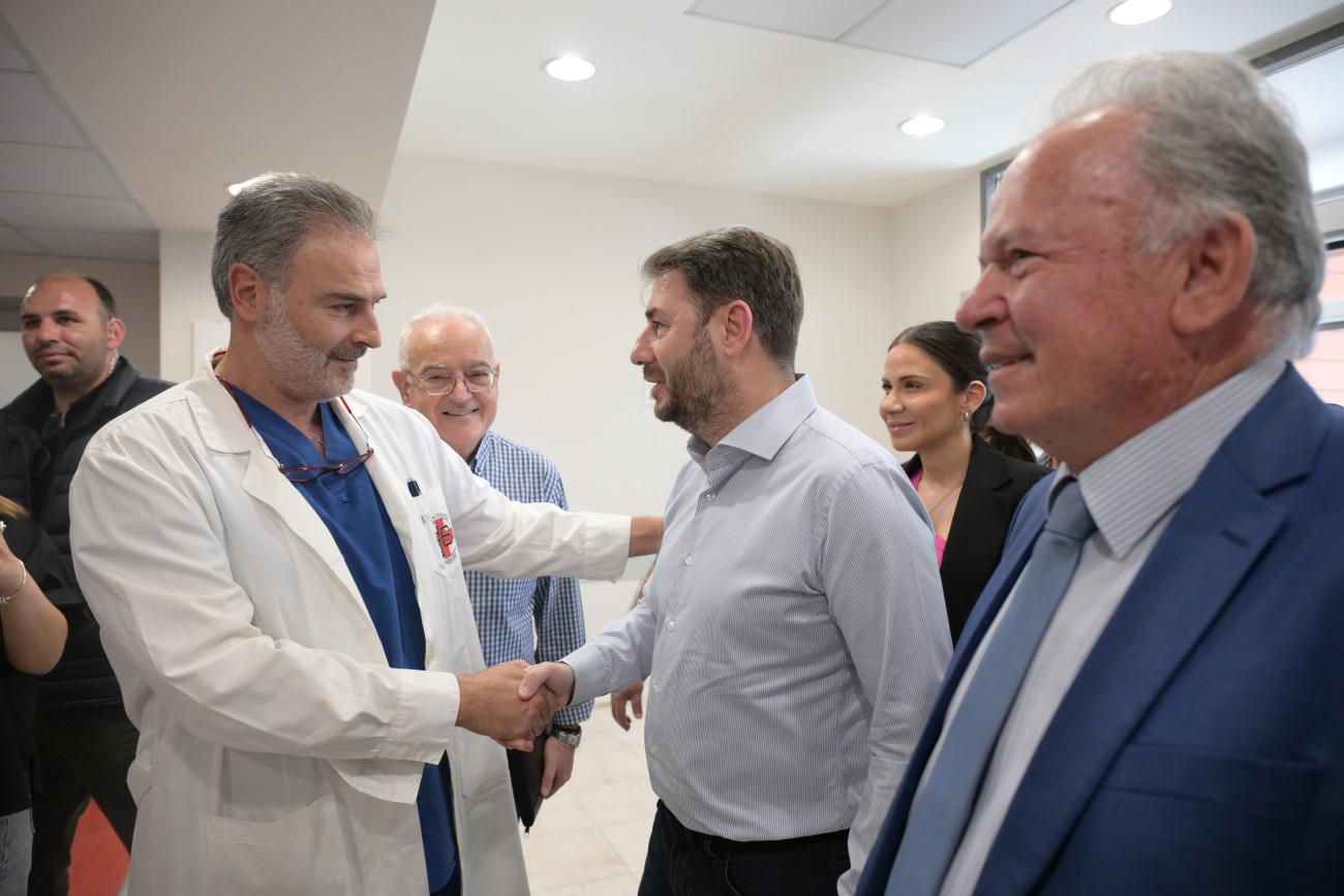 Ανδρουλάκης: Στρατηγική του ΠΑΣΟΚ η αναγέννηση του Εθνικού Συστήματος Υγείας