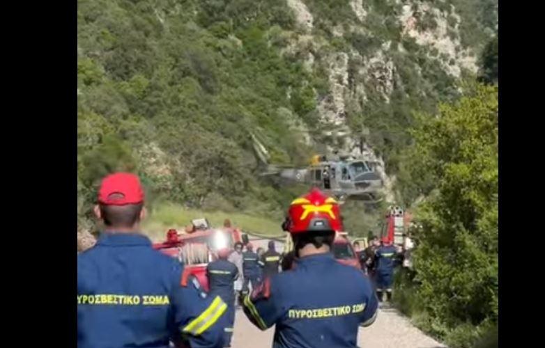 Ολοκληρώθηκε η επιχείρηση διάσωσης στη Νέδα: Στο νοσοκομείο σε κρίσιμη κατάσταση ο ανήλικος