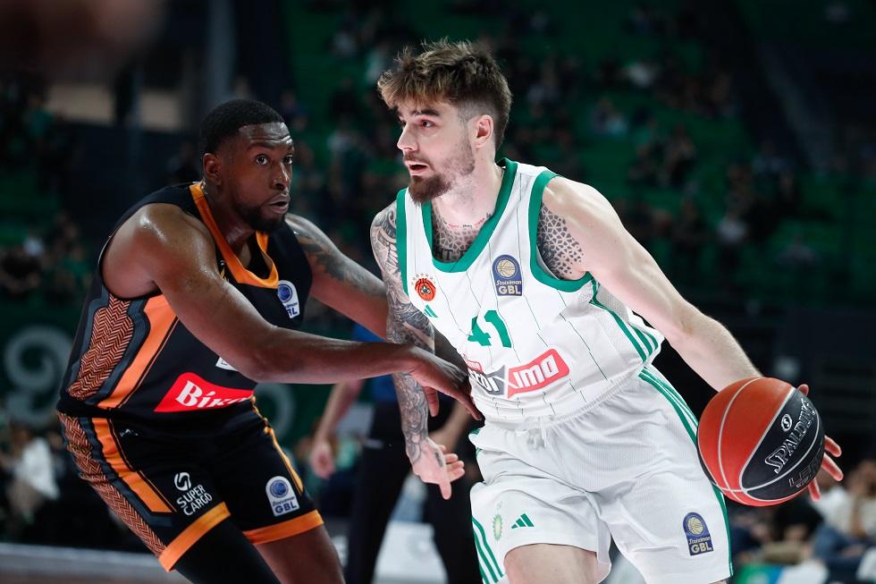 Παναθηναϊκός – Προμηθέας 101-69: Εύκολη νίκη για τους πράσινους στο πρώτο παιχνίδι των τελικών