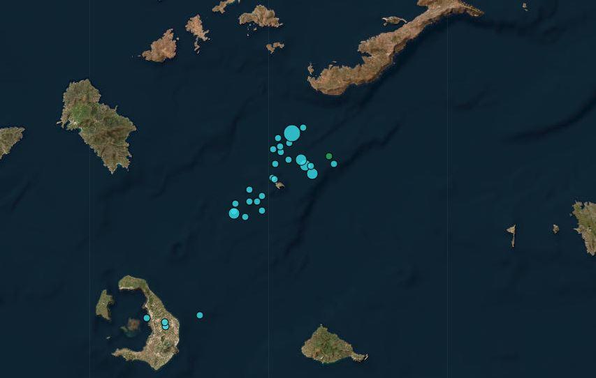 Σεισμική δόνηση 4,6 Ρίχτερ εντοπίστηκε ανοιχτά της Αμοργού