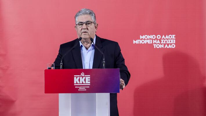 Κουτσούμπας: Το ΚΚΕ δεσμεύεται να φέρει την υπόθεση του εγκλήματος των Τεμπών μέχρι την πλήρη δικαίωση