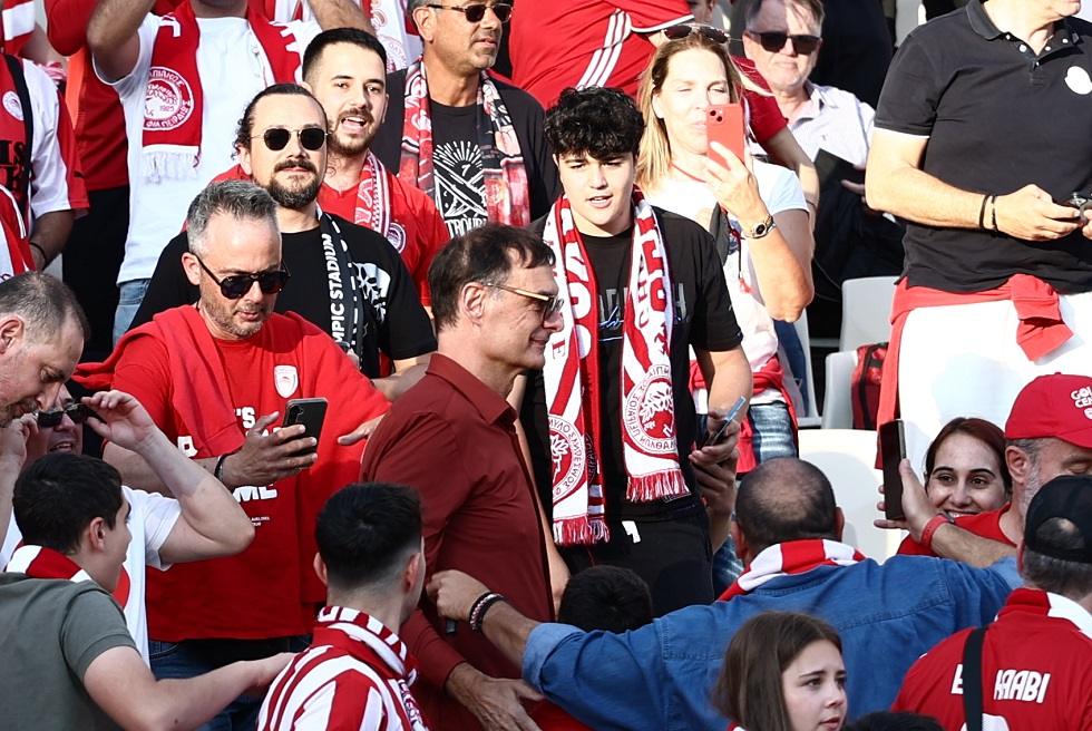 Γιώργος Μπαρτζώκας στο ΟΑΚΑ για τον τελικό του Κυπέλλου Ελλάδας Betsson