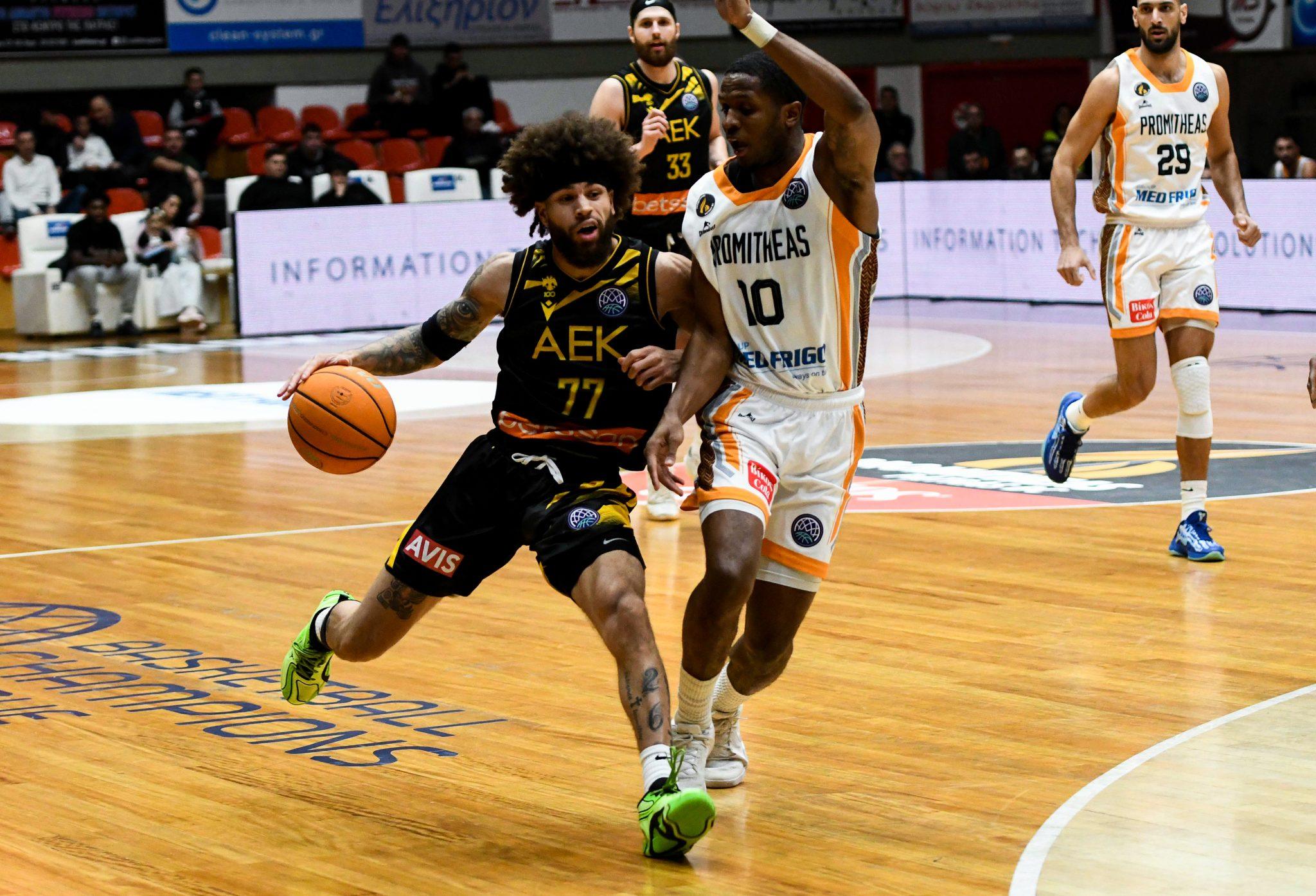 Stoiximan Basket League: ΑΕΚ και Προμηθέας διεκδικούν την τρίτη θέση