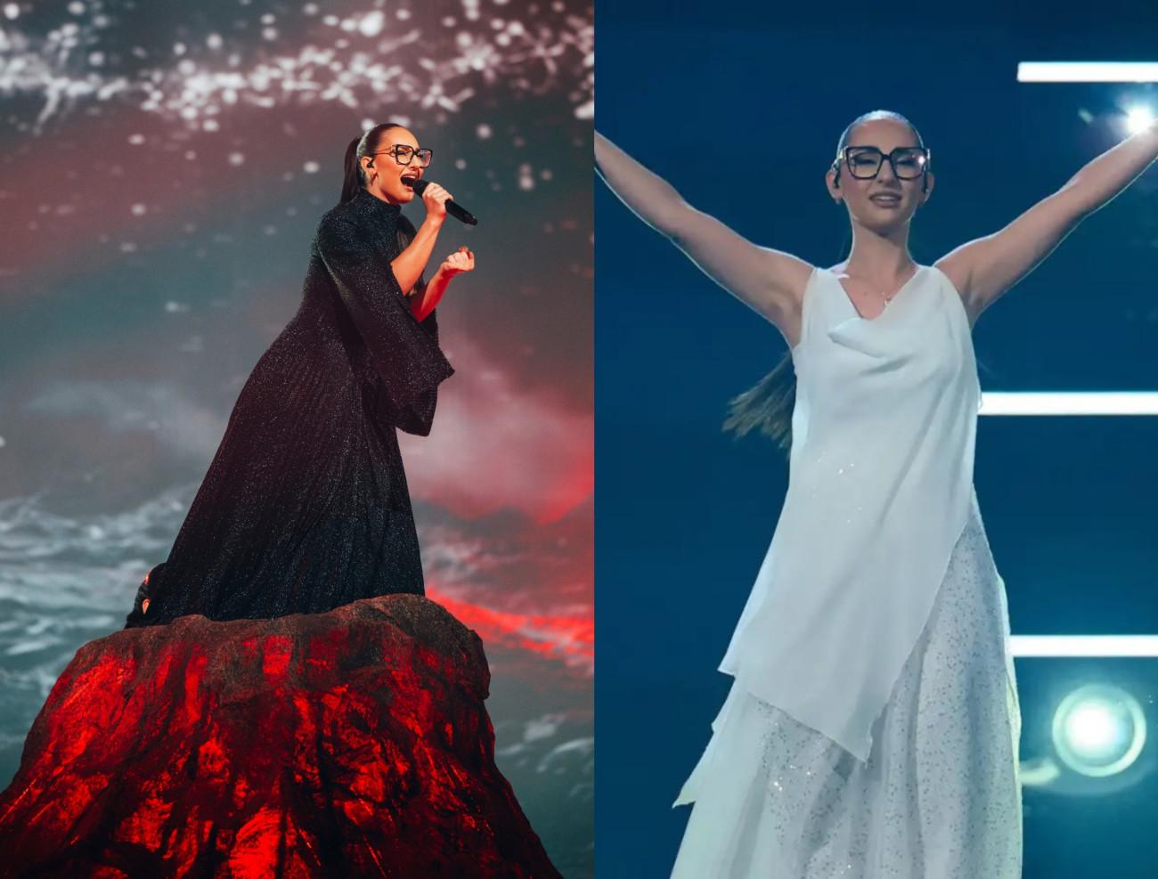 Eurovision 2025: Η εντυπωσιακή αλλαγή φορέματος της Klavdia στη σκηνή