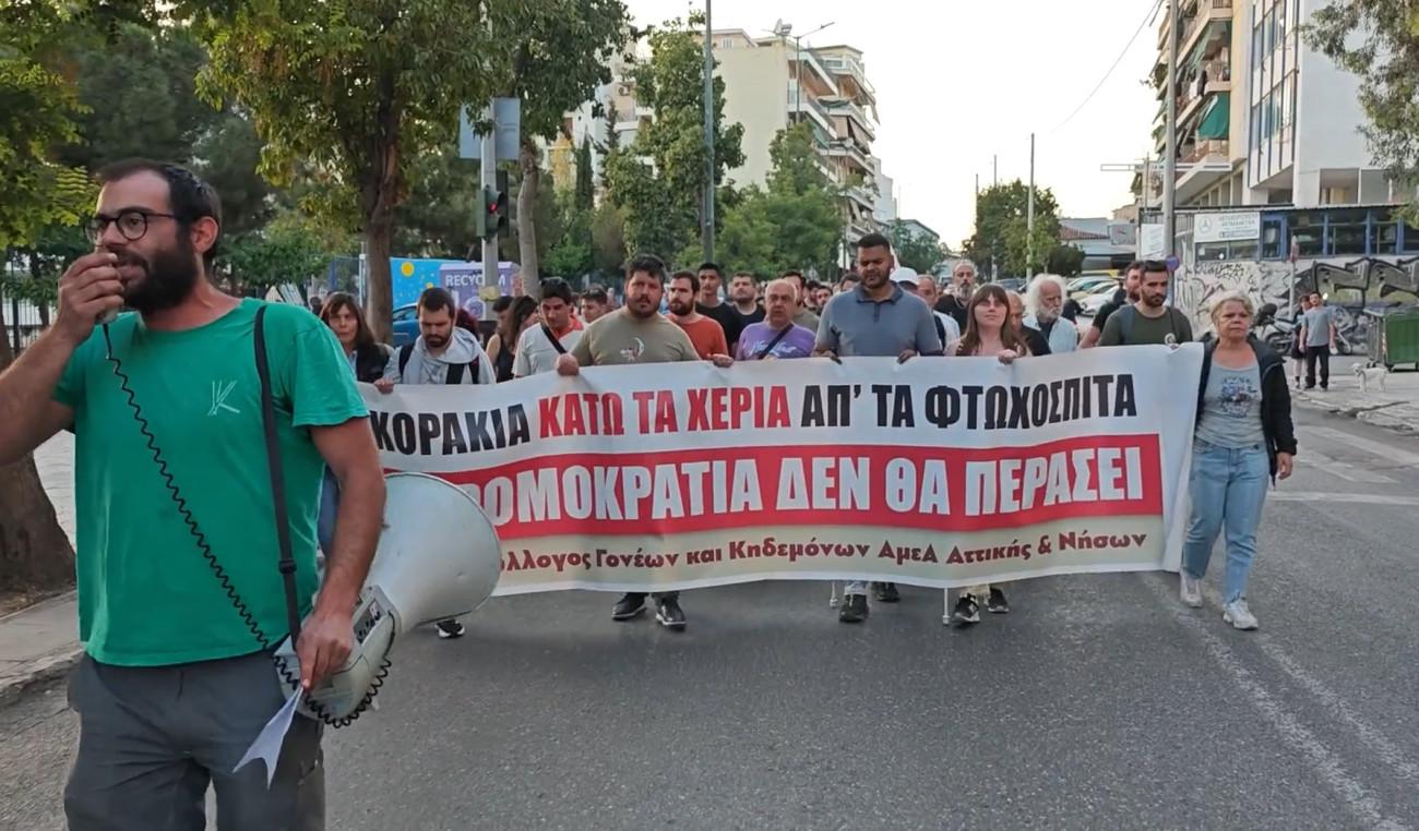 Σεπόλια: Αντίδραση κατοίκων σε έξωση οικογένειας με παιδί με αναπηρία