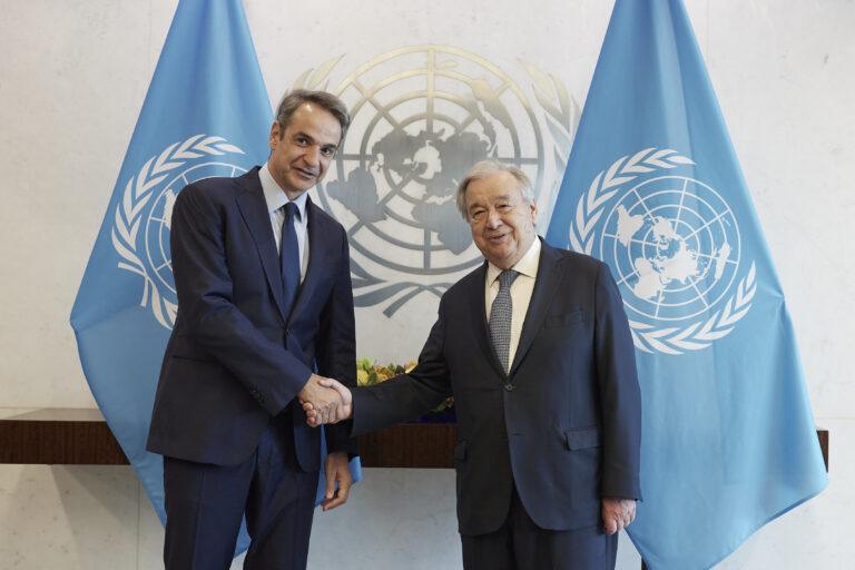 Μητσοτάκης: Σημαντική η συνεργασία για την ενίσχυση της θαλάσσιας ασφάλειας
