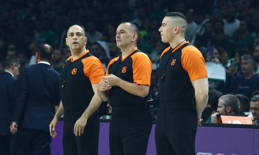Διαιτητές στους ημιτελικούς: Μπελόσεβιτς για τον Ολυμπιακό, Ντιφαλά για τον Παναθηναϊκό