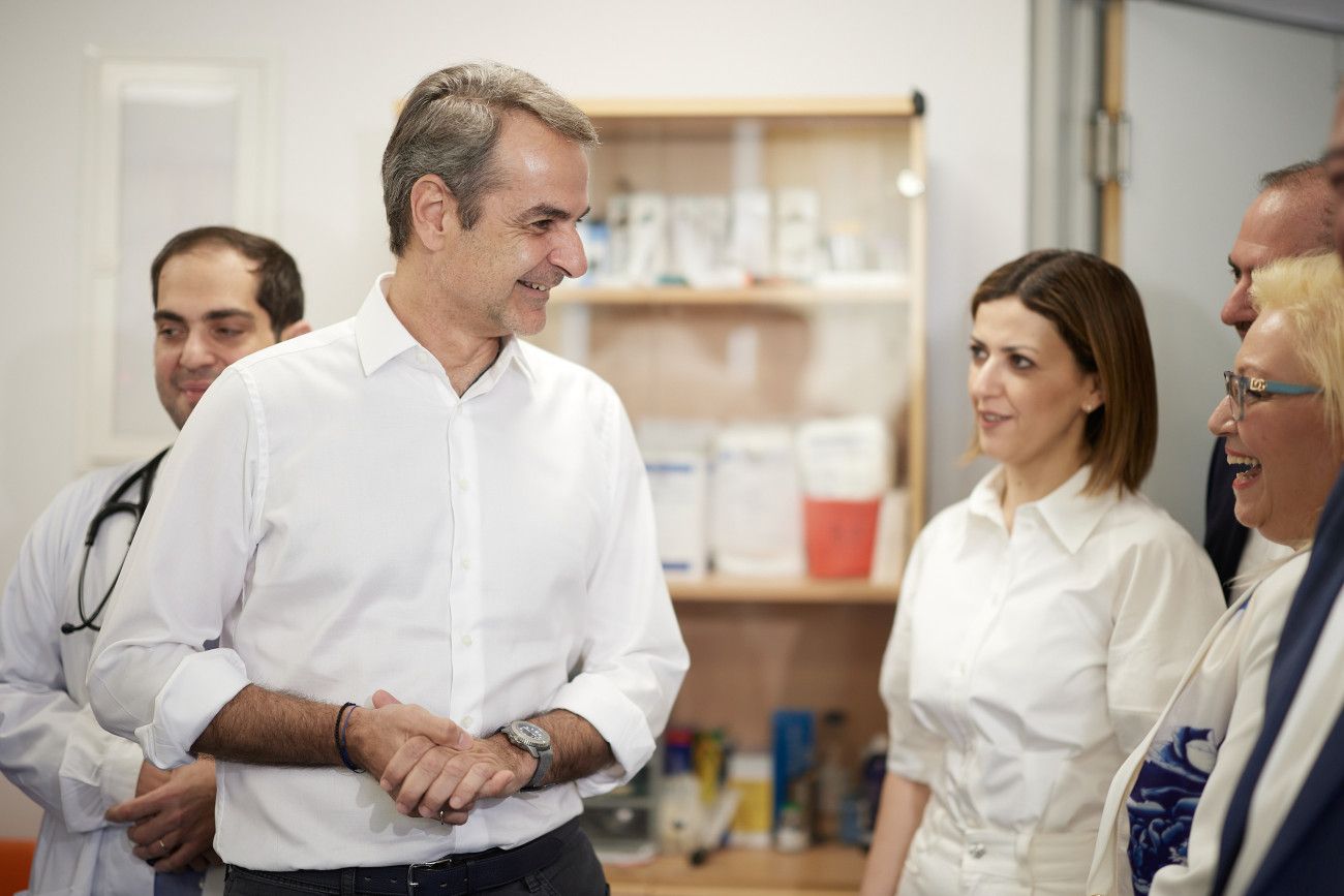 Μητσοτάκης από Μέγαρα: Υποσχέσεις για τη δημιουργία νέου ΕΣΥ στο τέλος της τετραετίας