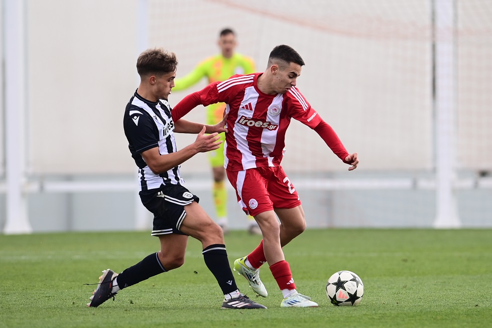 Ζωντανή μετάδοση του τελικού Κυπέλλου Super League K19: Ολυμπιακός – ΠΑΟΚ