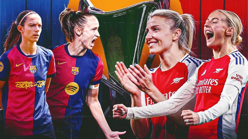 Ζωντανή μετάδοση του τελικού του Champions League γυναικών: Άρσεναλ – Μπαρτσελόνα
