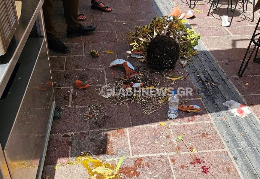 Κρήτη: Προβλήματα από τους θυελλώδεις νοτιάδες, ακυρώσεις πτήσεων και τραυματισμός τουρίστριας από πτώση γλάστρας