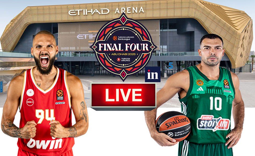 Ζωντανά ο μικρός τελικός της Euroleague: Ολυμπιακός – Παναθηναϊκός
