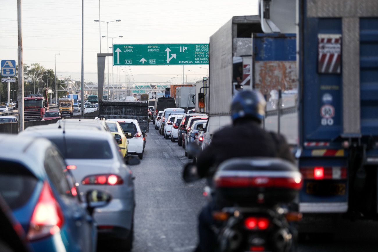 Σημαντική κυκλοφοριακή συμφόρηση στη λεωφόρο Κηφισού