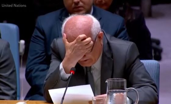 Συγκλονιστική ομιλία του Παλαιστίνιου πρέσβη στον ΟΗΕ για την ανθρωπιστική κρίση στη Γάζα