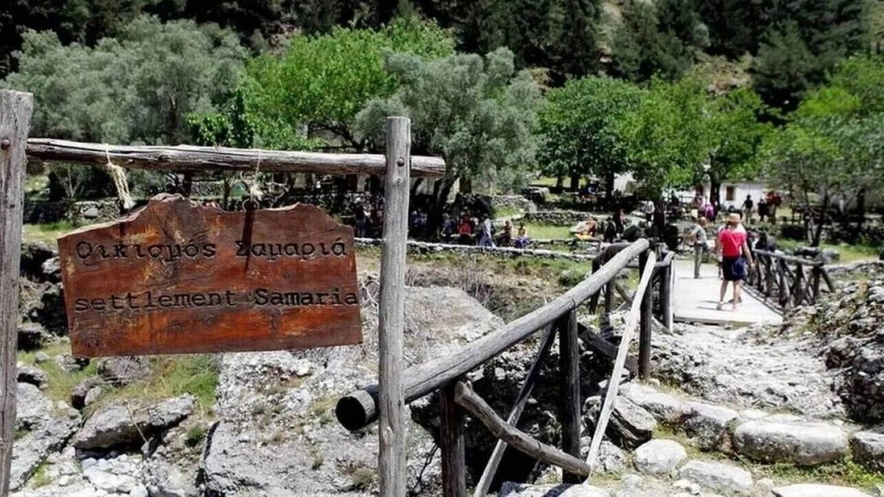 Κλειστό και την Κυριακή το φαράγγι της Σαμαριάς εξαιτίας κατολισθήσεων