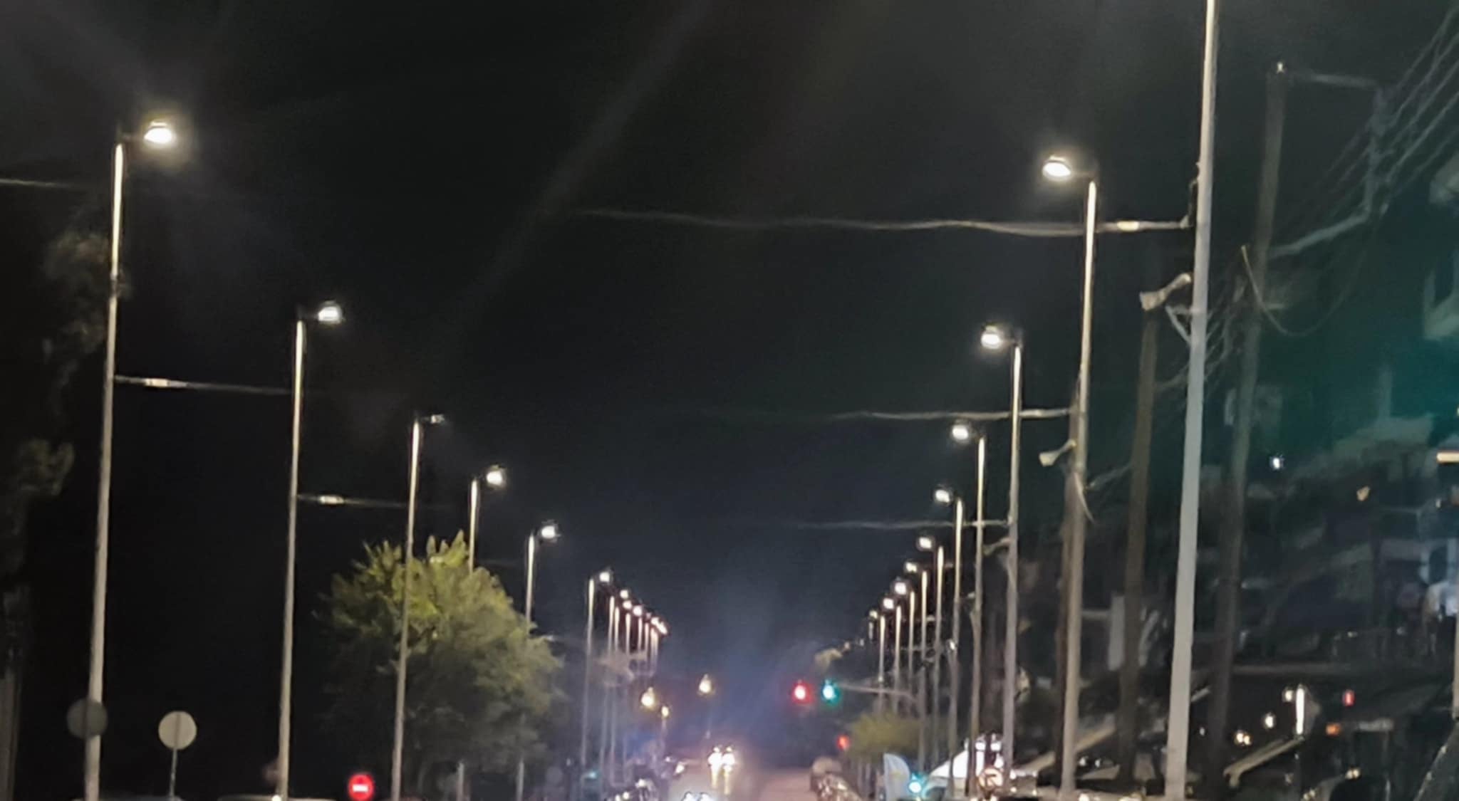 Δήμος Καλαμαριάς: Νέος, σύγχρονος φωτισμός στην παραλιακή οδό Ν. Πλαστήρα