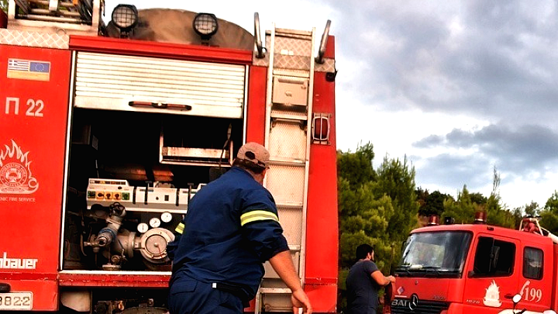 Επιτυχής κατάσβεση φωτιάς σε εργοστάσιο ανακύκλωσης στο Κιλκίς