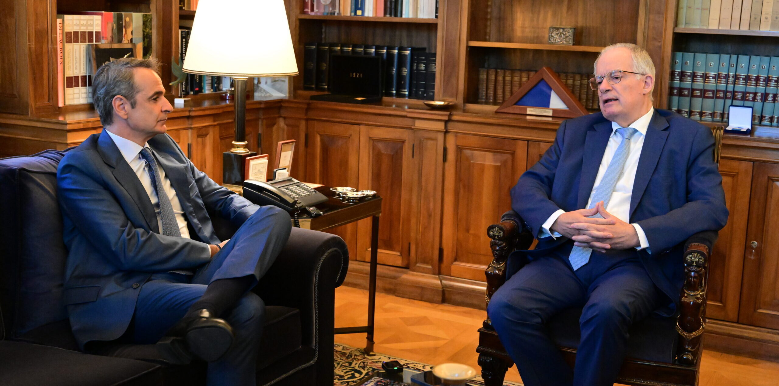 Μητσοτάκης: Πλοία του ΠΝ στη Λιβύη για την αποτροπή παράνομων μεταναστευτικών ροών – «Δεν θα κάνουν κουμάντο οι διακινητές»
