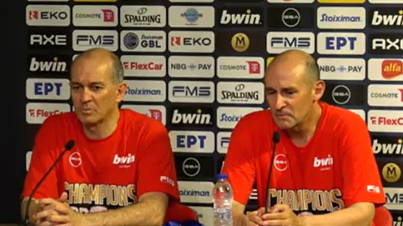 Αγγελόπουλοι: «Είναι άθλος το πρωτάθλημα που κατακτήσαμε χωρίς δικό μας γήπεδο και ΜΜΕ»