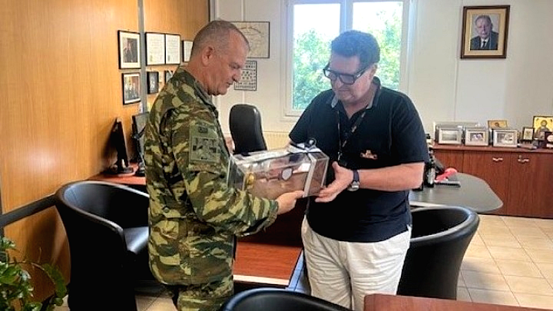 Η Ζυθοποιία Μακεδονίας Θράκης Α.Ε. στηρίζει τις Ένοπλες Δυνάμεις με διαρκή συνεργασία