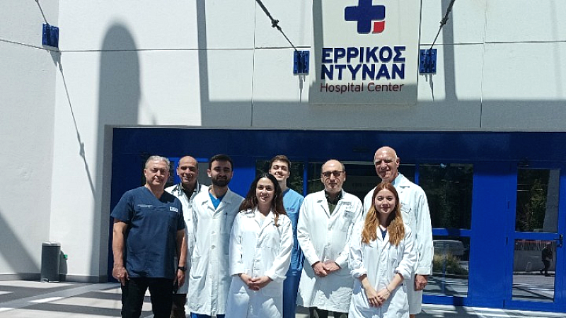 Ερρίκος Ντυνάν: Ξεκίνησε η κλινική εκπαίδευση φοιτητών από το Πανεπιστήμιο του Καρόλου