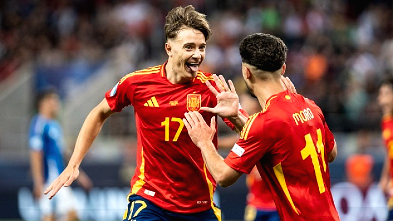 EURO U21: Ισπανία και Ιταλία μοιράζονται την ισοπαλία (1-1), πρωτοπόρος η Πορτογαλία