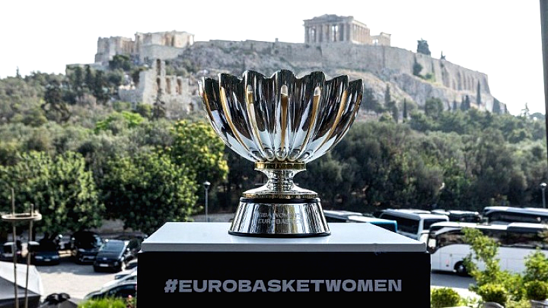 Ευρωμπάσκετ Γυναικών: Το τρόπαιο φτάνει στην Αθήνα για μια μεγάλη γιορτή