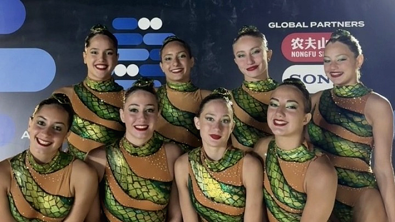 Ευρωπαϊκό πρωτάθλημα καλλιτεχνικής κολύμβησης: Πέμπτη θέση για την εθνική ομάδα στο τεχνικό πρόγραμμα του ομαδικού