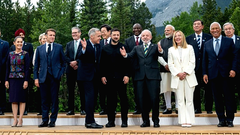 Η G7 επαναβεβαίωσε την υποστήριξή της στην Ουκρανία, διατηρώντας ήπιους τόνους απέναντι στη Ρωσία