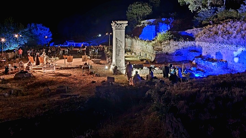 Ιερά αγρυπνία στον αρχαιολογικό χώρο των Φιλίππων: Μια νύχτα αφιερωμένη στον Απόστολο Παύλο