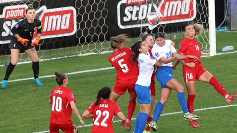Νations League Γυναικών: Δύσκολη ήττα για την Εθνική Γυναικών από την Τουρκία στο φινάλε