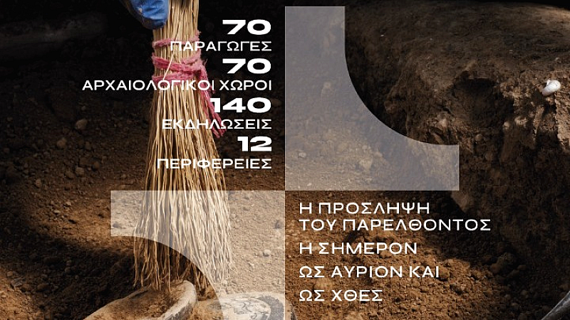 «Όλη η Ελλάδα ένας πολιτισμός» 2025: Η πρόσληψη του παρελθόντος – Η σήμερον ως αύριον και ως χθες