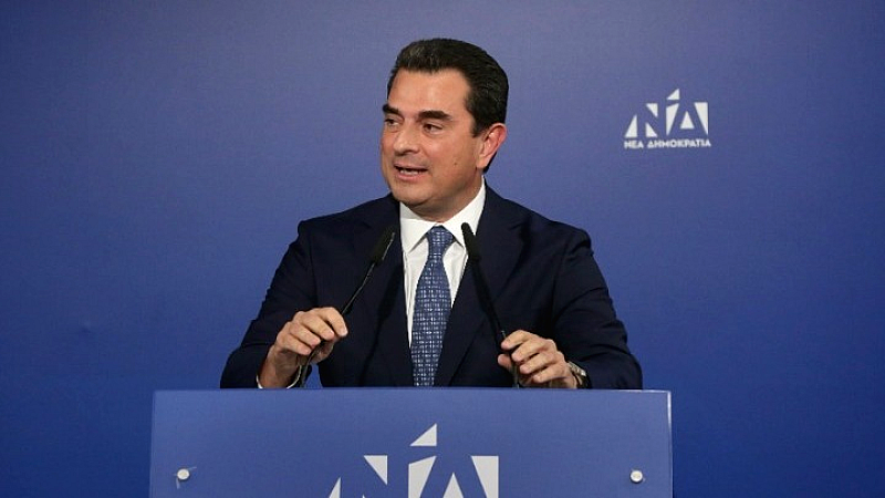 Ο Κώστας Σκρέκας αναλαμβάνει τη θέση του γραμματέα της ΝΔ μετά την εκλογή του
