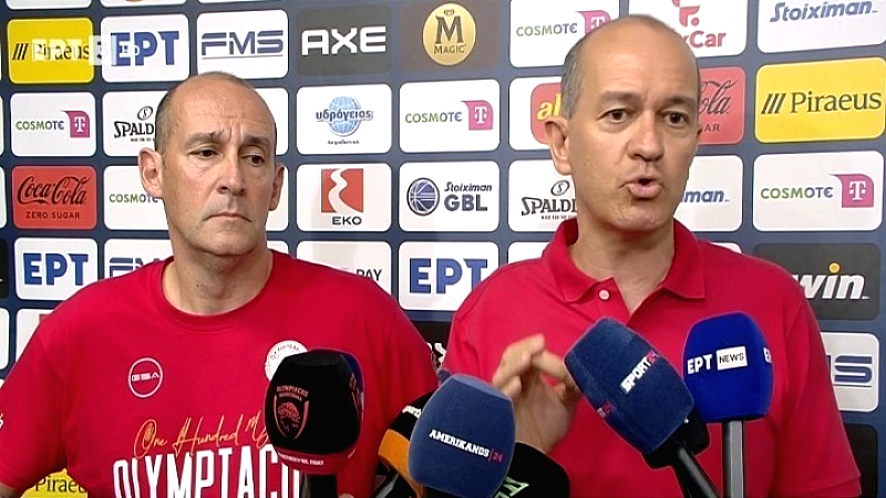 Η οικογένεια Αγγελόπουλου εκφράζει τη συγκίνησή της μετά την κατάκτηση του τίτλου από τον Ολυμπιακό