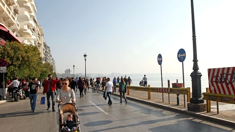 Πεζοδρομούνται οι ώρες στην Λεωφόρο Νίκης της Θεσσαλονίκης