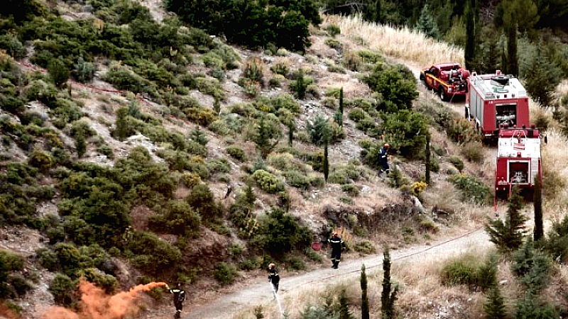 Πολύ υψηλός κίνδυνος πυρκαγιάς αύριο σε Κρήτη και Βόρειο Αιγαίο