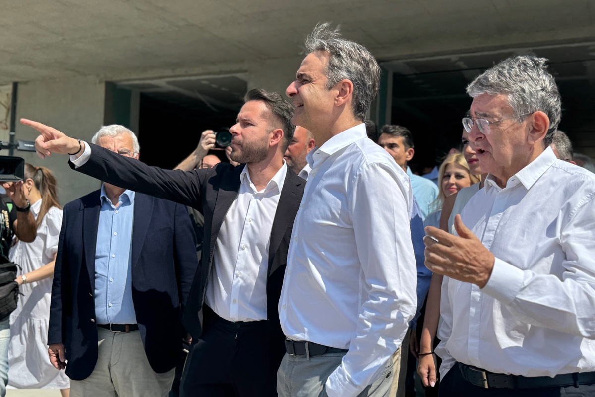 Επίσκεψη του Πρωθυπουργού στο Μητροπολιτικό Πάρκο Παύλου Μελά και στο δάσος αναψυχής της Ευκαρπίας