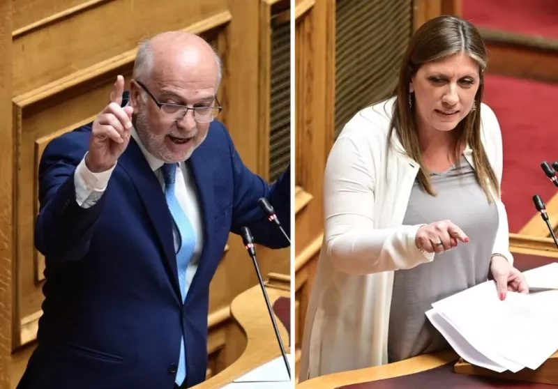 Αντιπαράθεση Κωνσταντοπούλου-Φλωρίδη στη Βουλή: Η υπόθεση του «βιαστή με την τυρόπιτα» που ανέσυρε ο υπουργός Δικαιοσύνης
