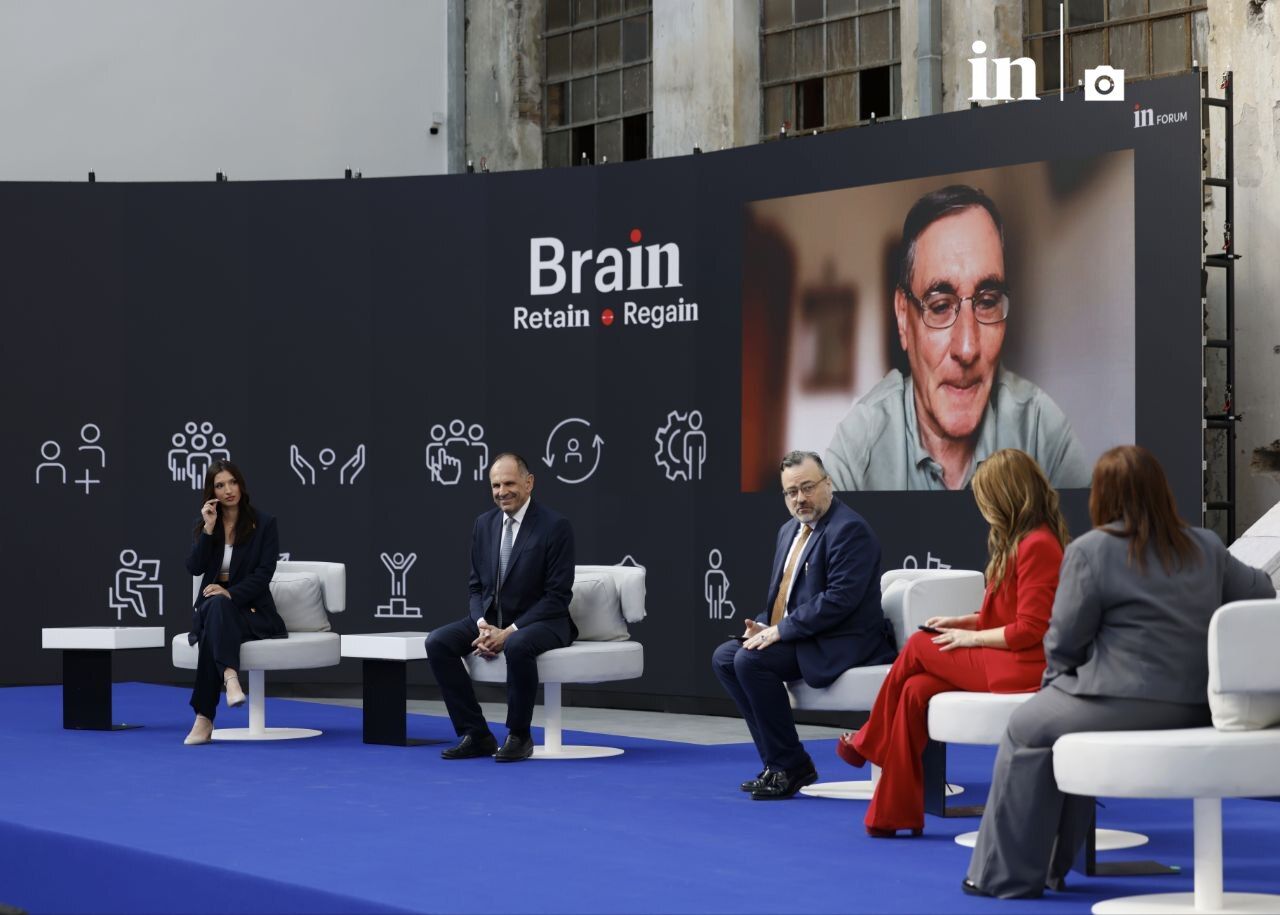 inForum: Ο Γιώργος Γεραπετρίτης αναλύει τις στρατηγικές της Ελλάδας για την αντιμετώπιση του brain drain