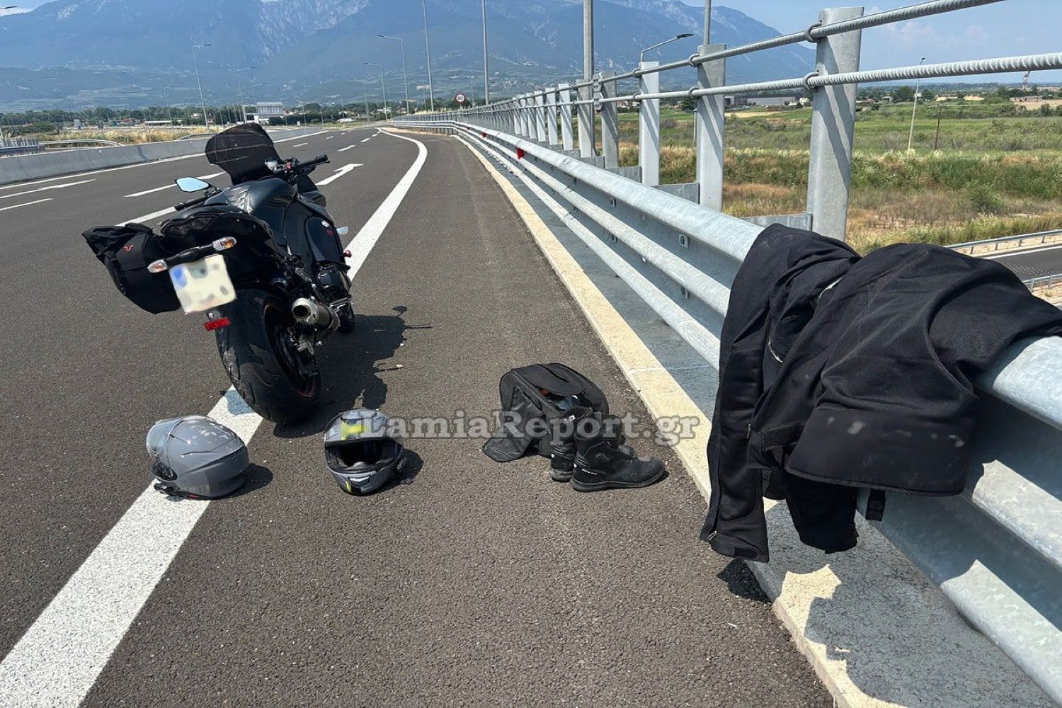 Τραγωδία στη Λαμία: Νεκρός 55χρονος σε συγκρουόμενες μηχανές στην Εθνική Οδό