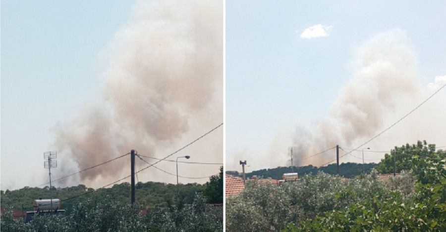 Φωτιά στα Άβδηρα Ξάνθης: Σε πλήρη δράση τρία αεροσκάφη
