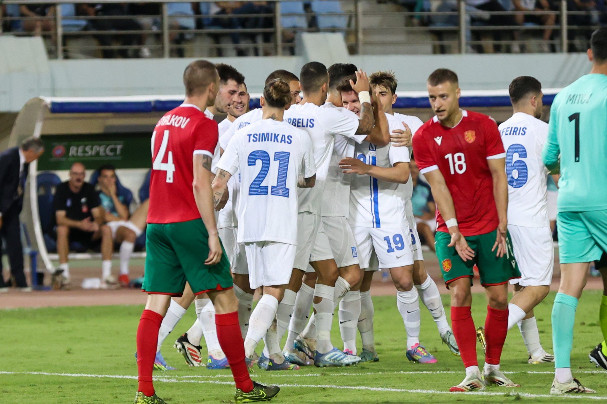 Τα στιγμιότυπα από την νίκη της Εθνικής επί της Βουλγαρίας (vid)
