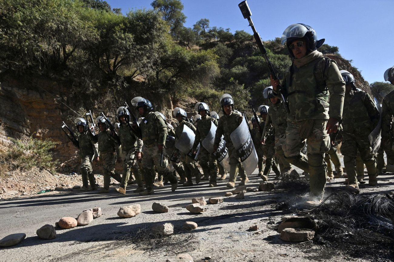 Βολιβία: Διαδηλώσεις υπέρ του πρώην προέδρου Έβο Μοράλες, 17 τραυματίες σε συγκρούσεις