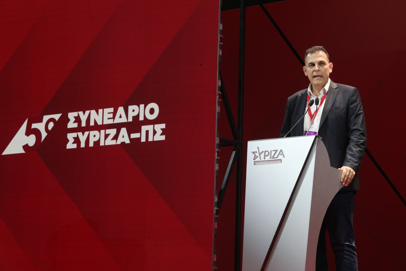 Ο Γιώργος Καραμέρος στο συνέδριο του ΣΥΡΙΖΑ: Αλλαγές σε πρόσωπα και νοοτροπίες για μια νέα πορεία