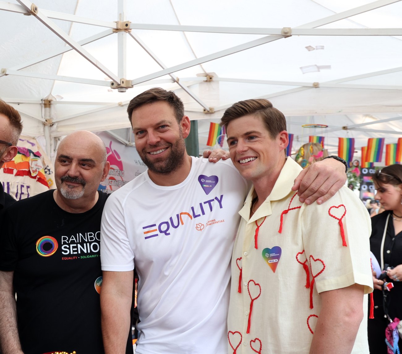 Κασσελάκης στο in από το Athens Pride: Η αποδοχή ως θεμέλιο μιας ενωμένης κοινωνίας