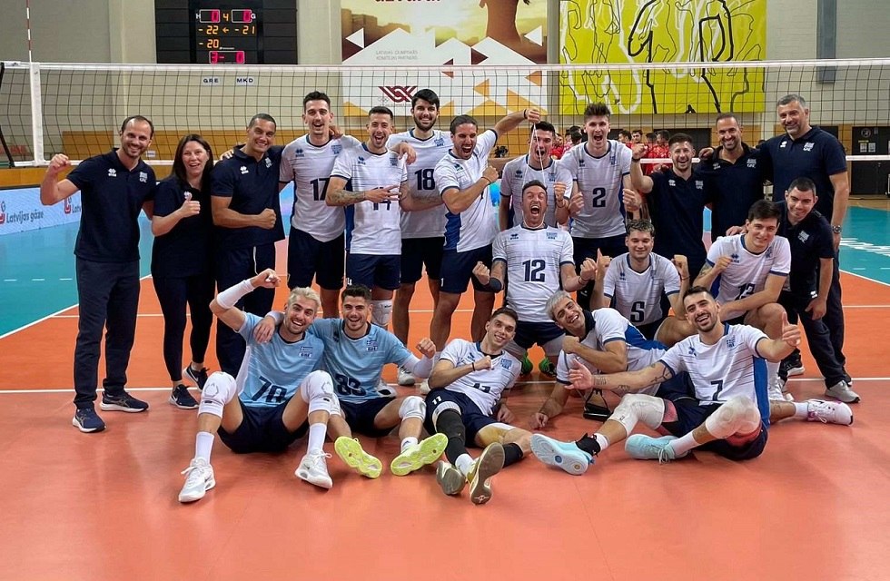 Άνετη νίκη της εθνικής ανδρών απέναντι στη Βόρεια Μακεδονία (3-0)