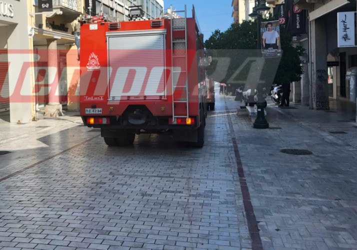 Εκκένωση ξενοδοχείου στην Πάτρα λόγω φωτιάς